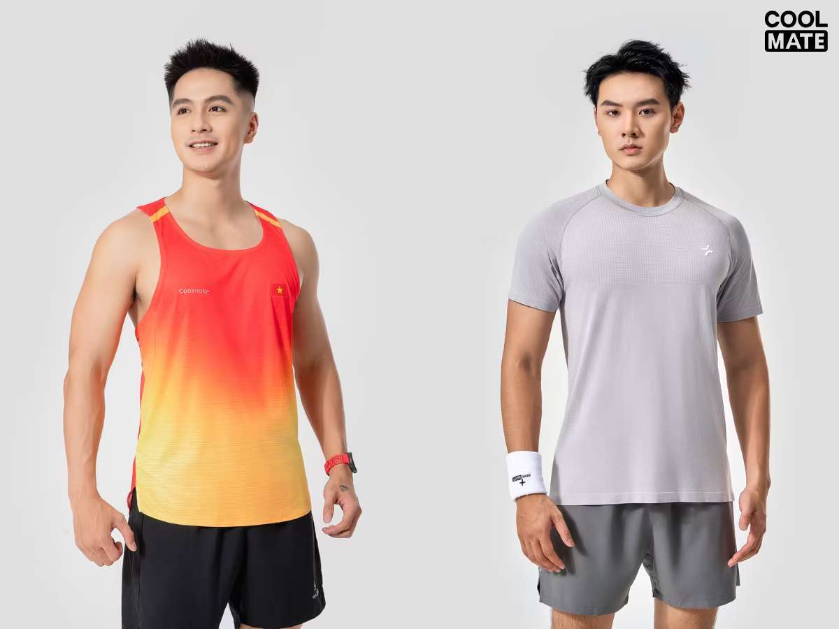 Một số mẫu áo thể thao Coolmate