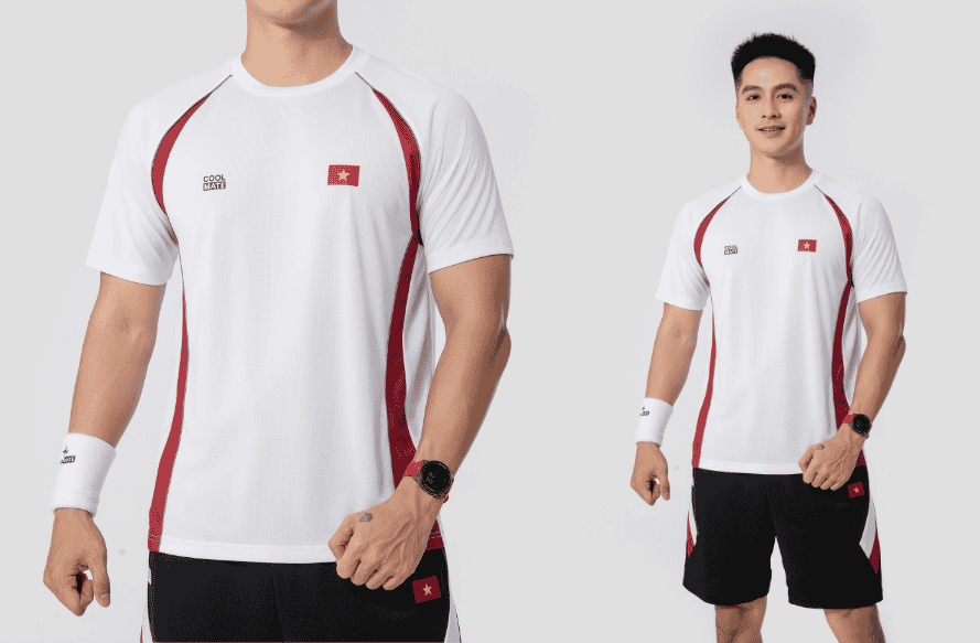 Set đồ Áo thun và Quần short thể thao "Tự hào Việt Nam"