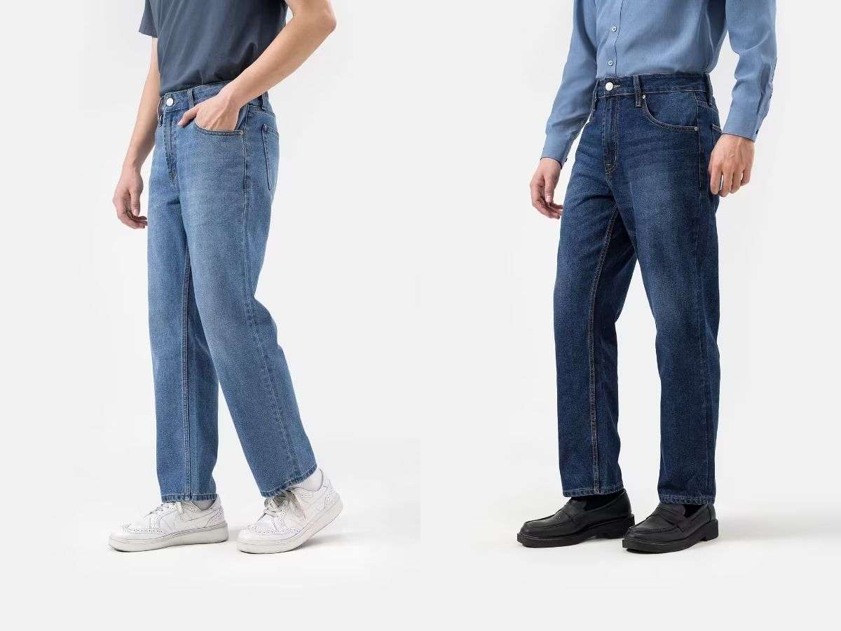Quần jean Coolmate làm từ cotton tái sinh