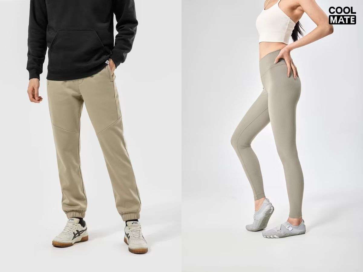 Lựa chọn quần jogger cho nam hoặc quần legging cho nữ