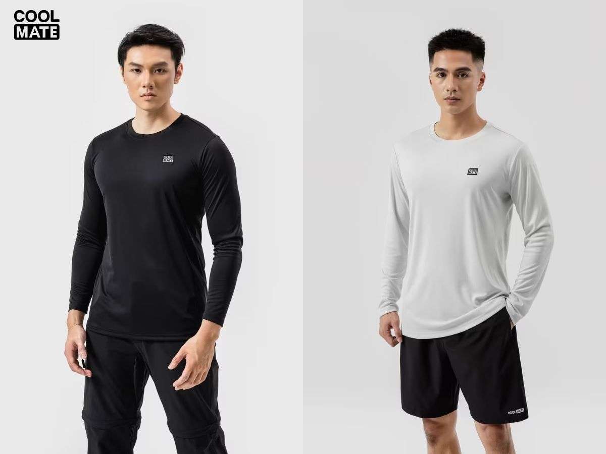 Mặc áo dài tay, ôm sát bên trong cùng khi phối đồ nhiều lớp