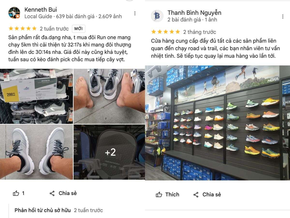 Đánh giá của khách hàng về IMSports