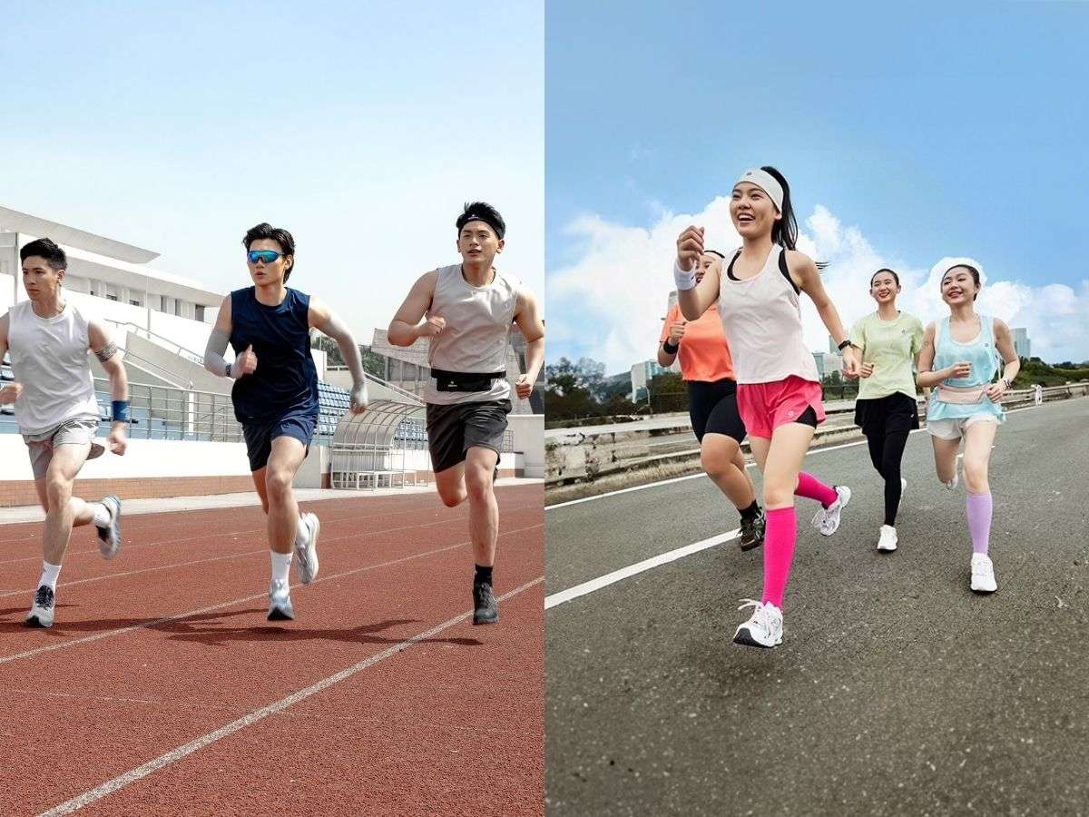 Đồ chạy bộ nam nữ Coolmate với thiết kế hiện đại, tối ưu hiệu suất cho chạy bộ