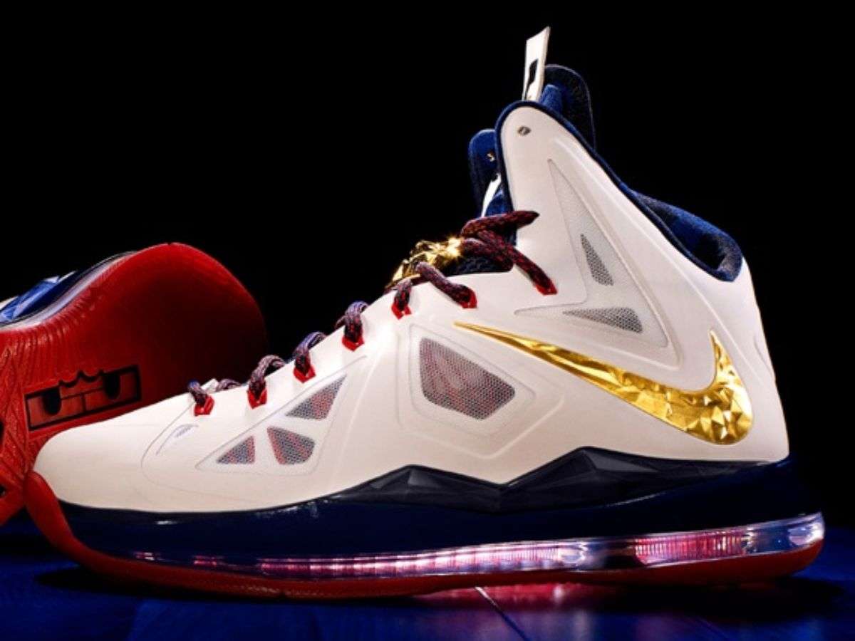 Nike LeBron 10 "Gold Medal" PE