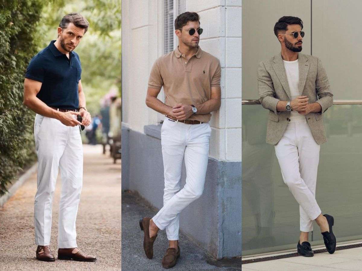 Phối đồ cùng giày slip on theo phong cách công sở
