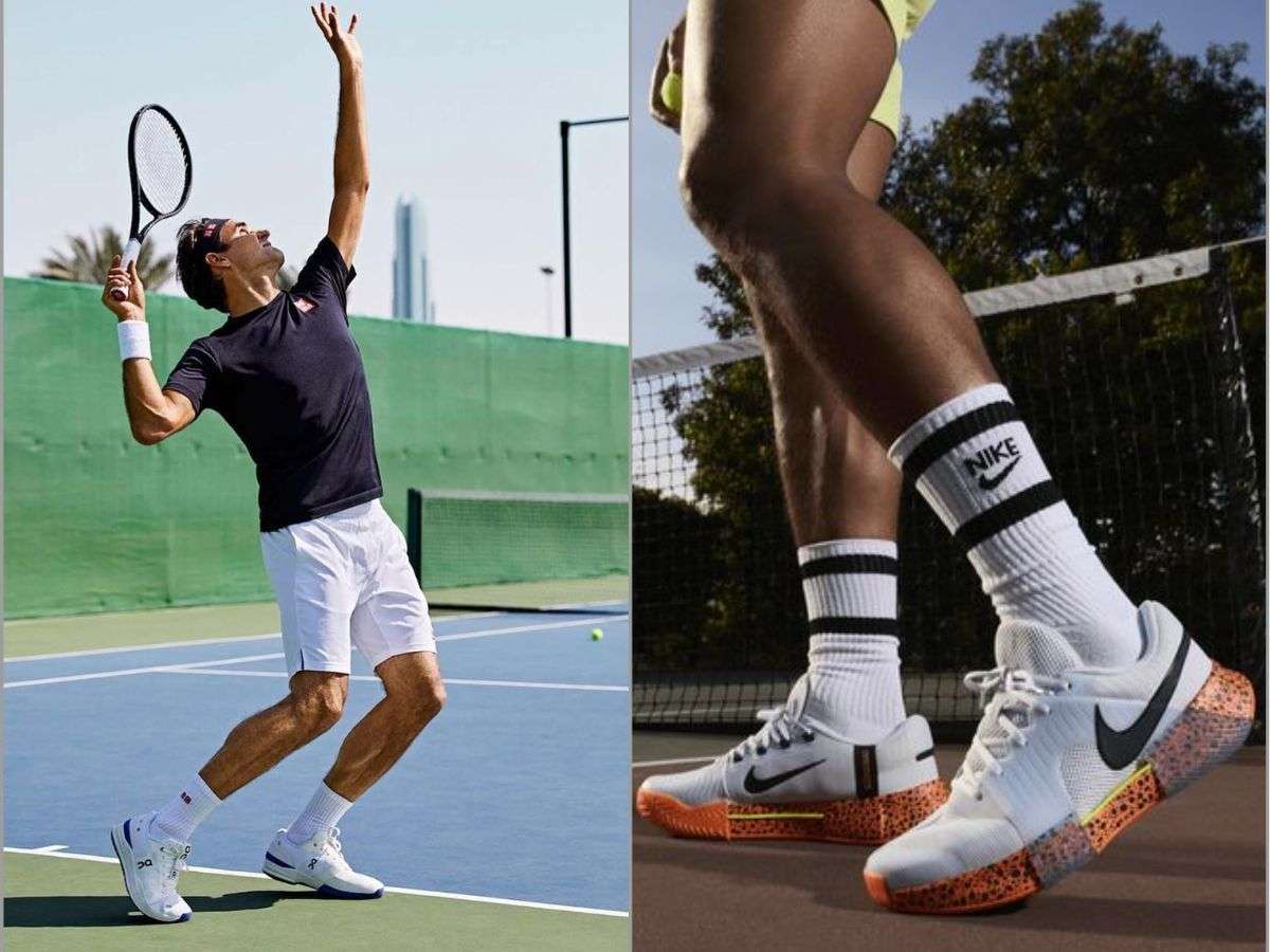 Giày tennis sẽ ưu tiên độ dày độ ổn định để hỗ trợ các pha trượt ngang