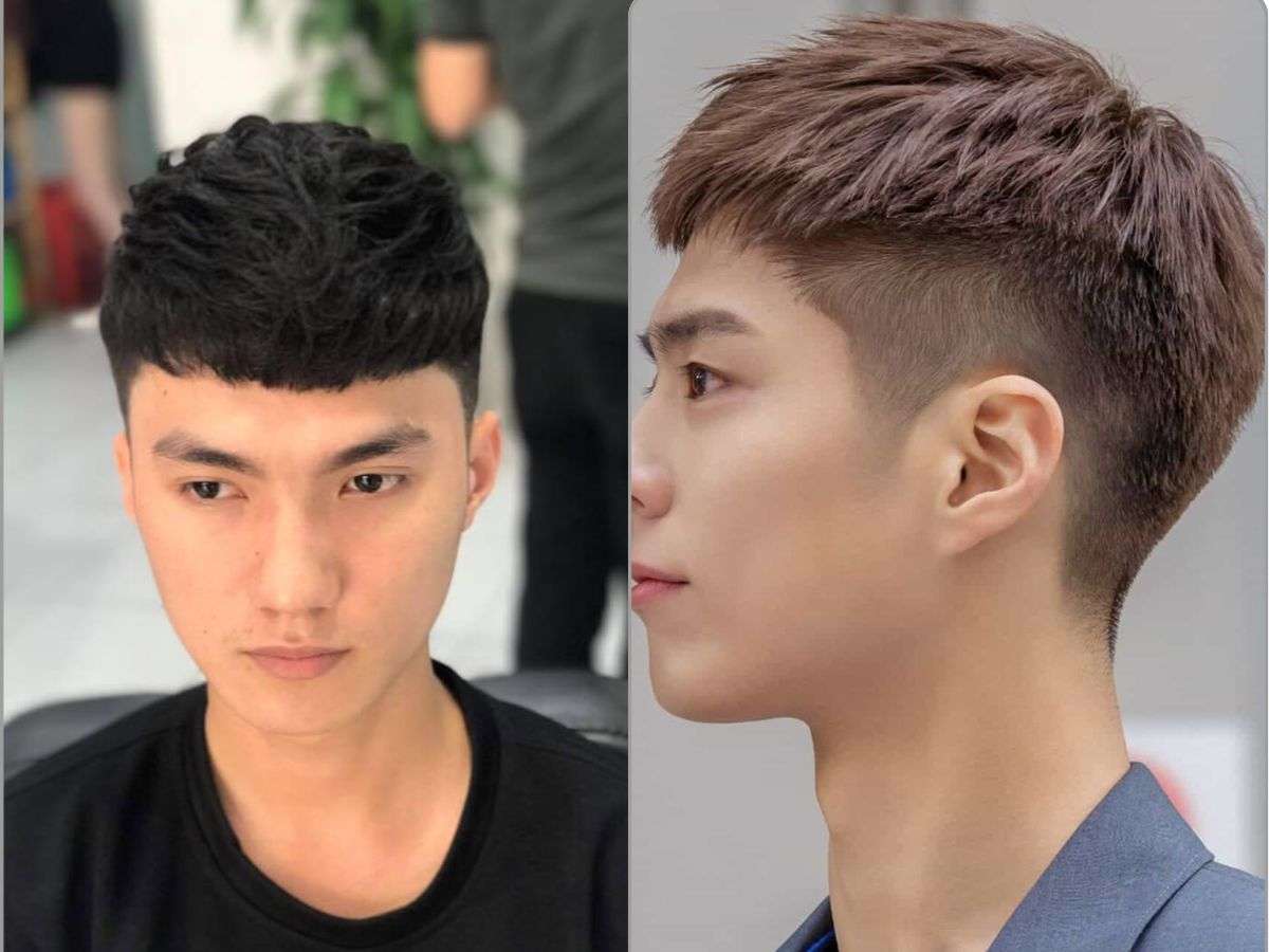 Kiểu tóc Mohican xoăn phù hợp với gương mặt tròn