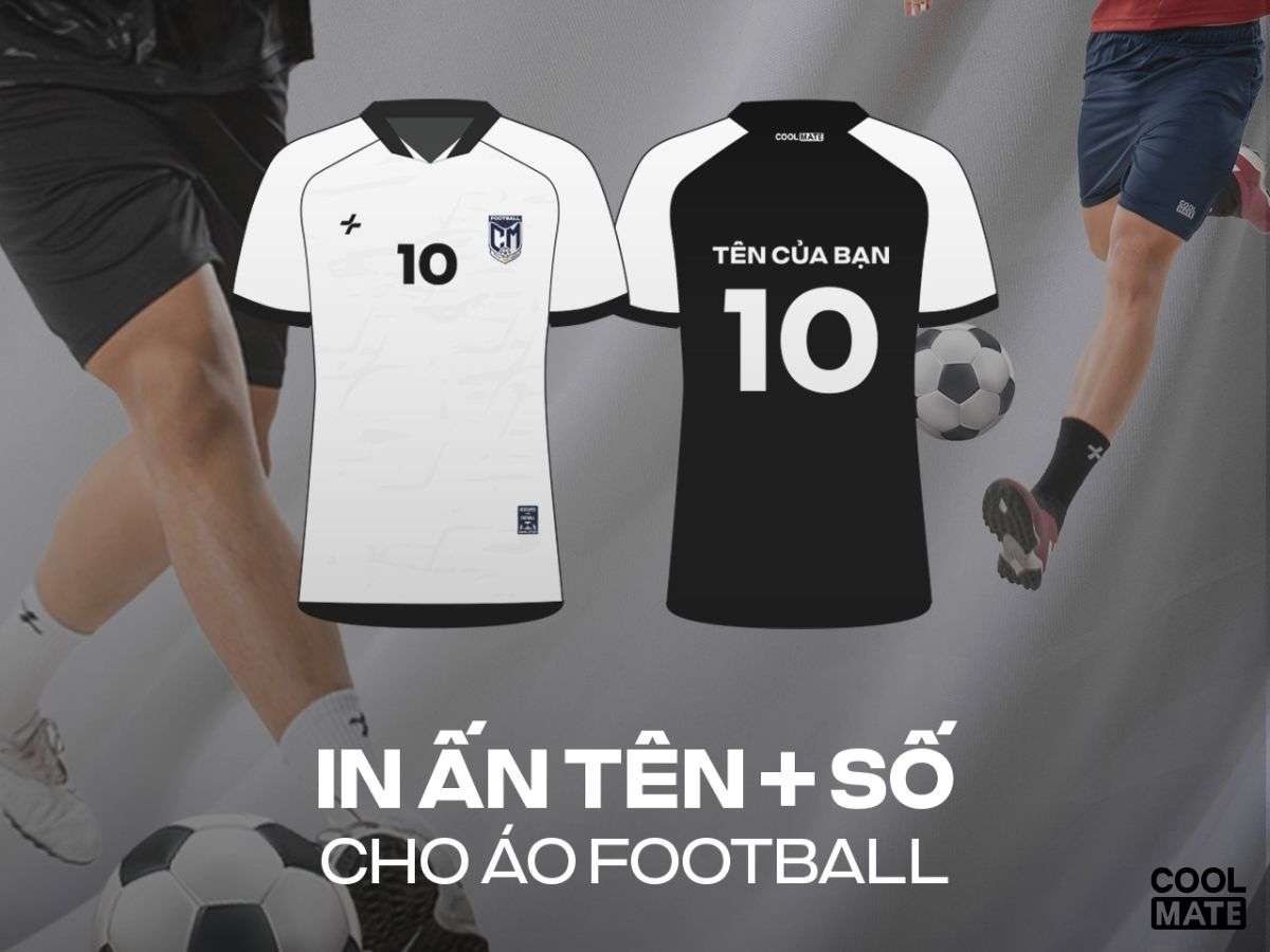 In áo bóng đá theo yêu cầu tại CoolXprint