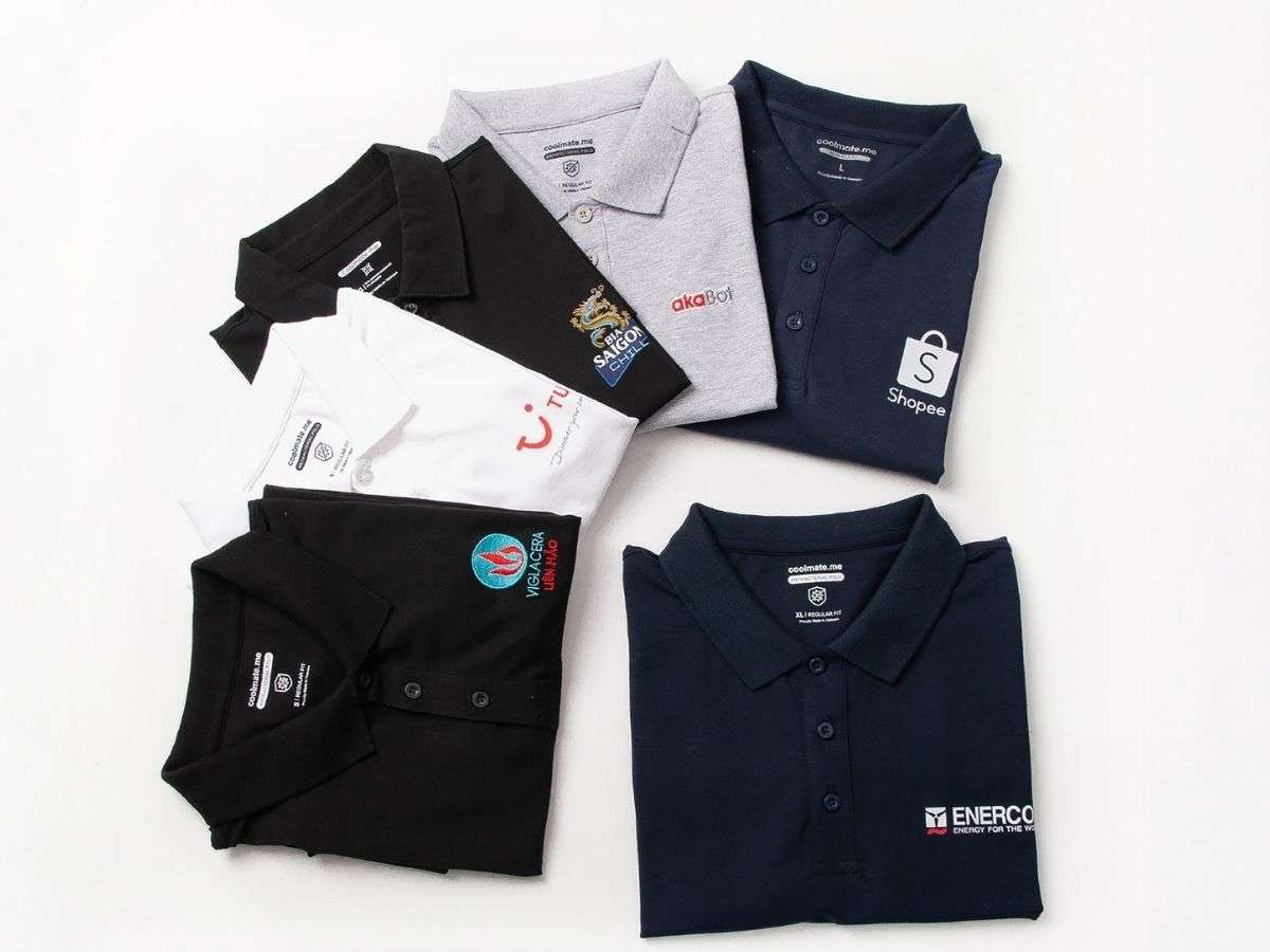 Áo polo in tại Coolmate