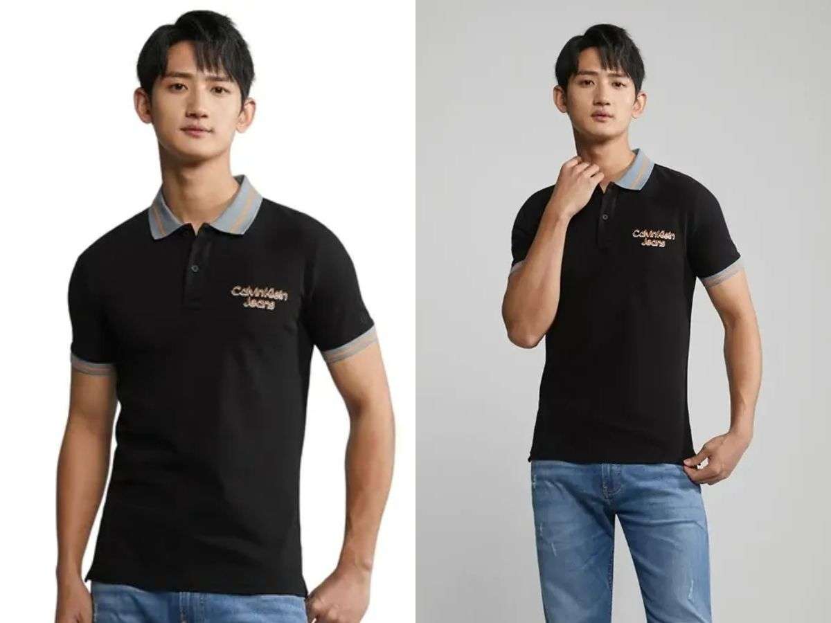 Áo polo in Calvin Klein
