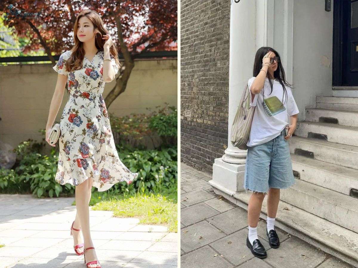 Nên mix đồ chụp ngoại cảnh giúp tôn dáng, che khuyết điểm cơ thể