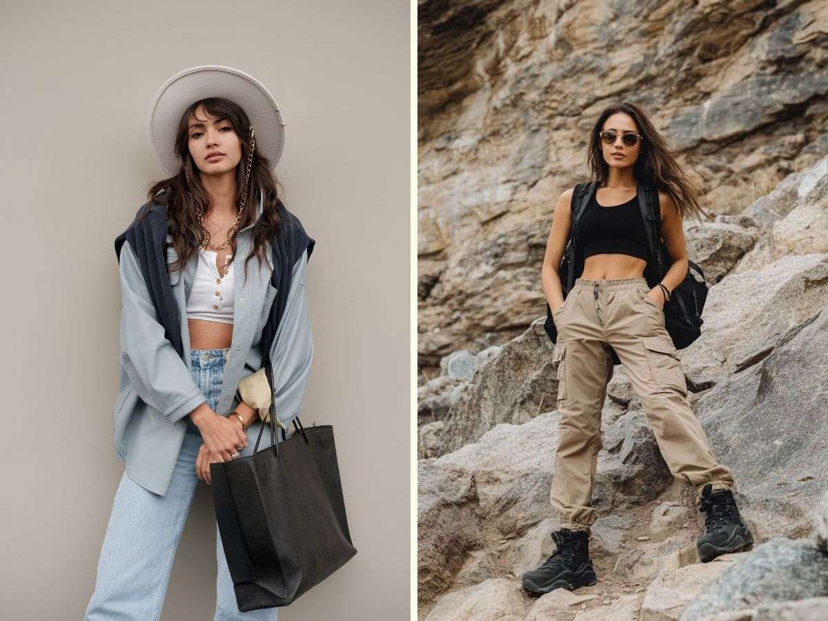 Bổ sung trang phục giữ ấm kết hợp cùng quần jean hoặc áp dụng layering khi đi Đà Lạt