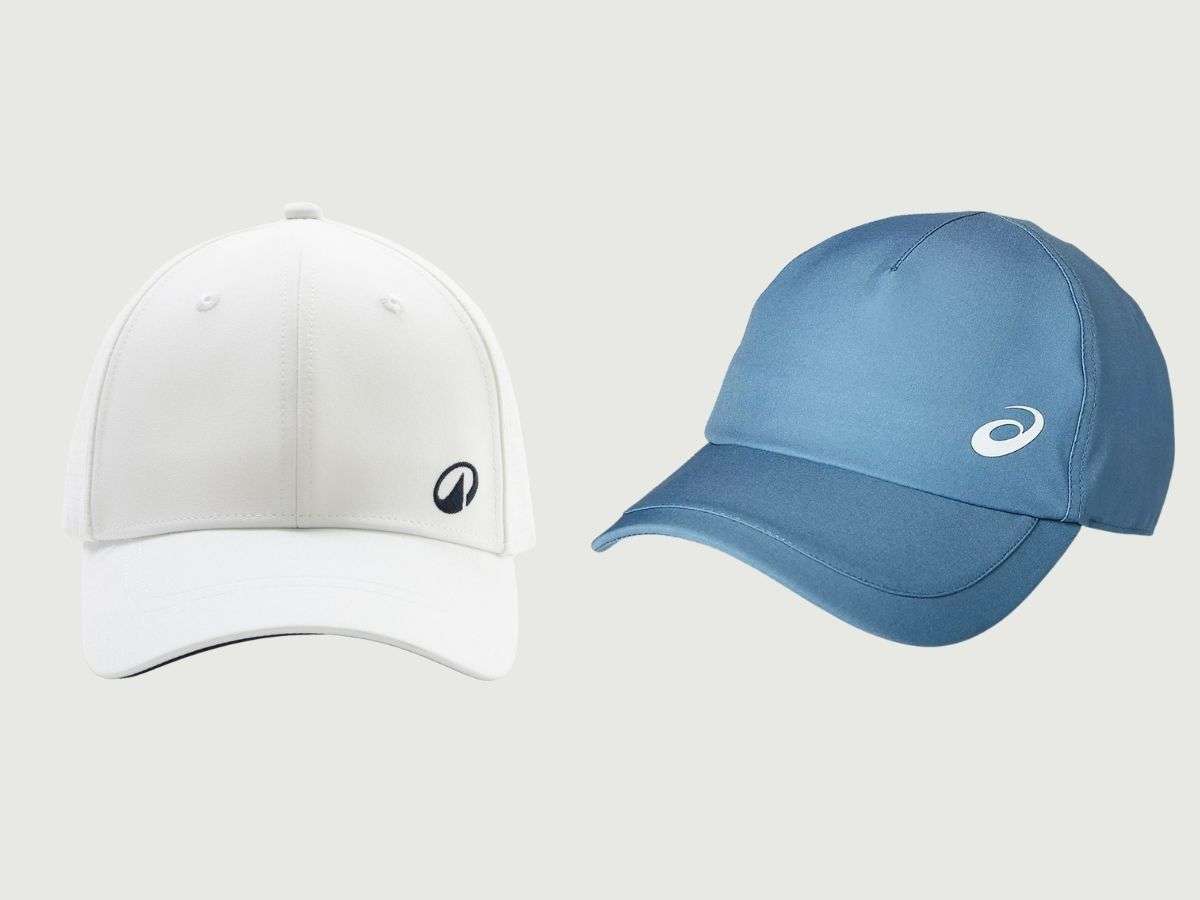 Mũ tennis có vành mũ rộng và cứng cáp