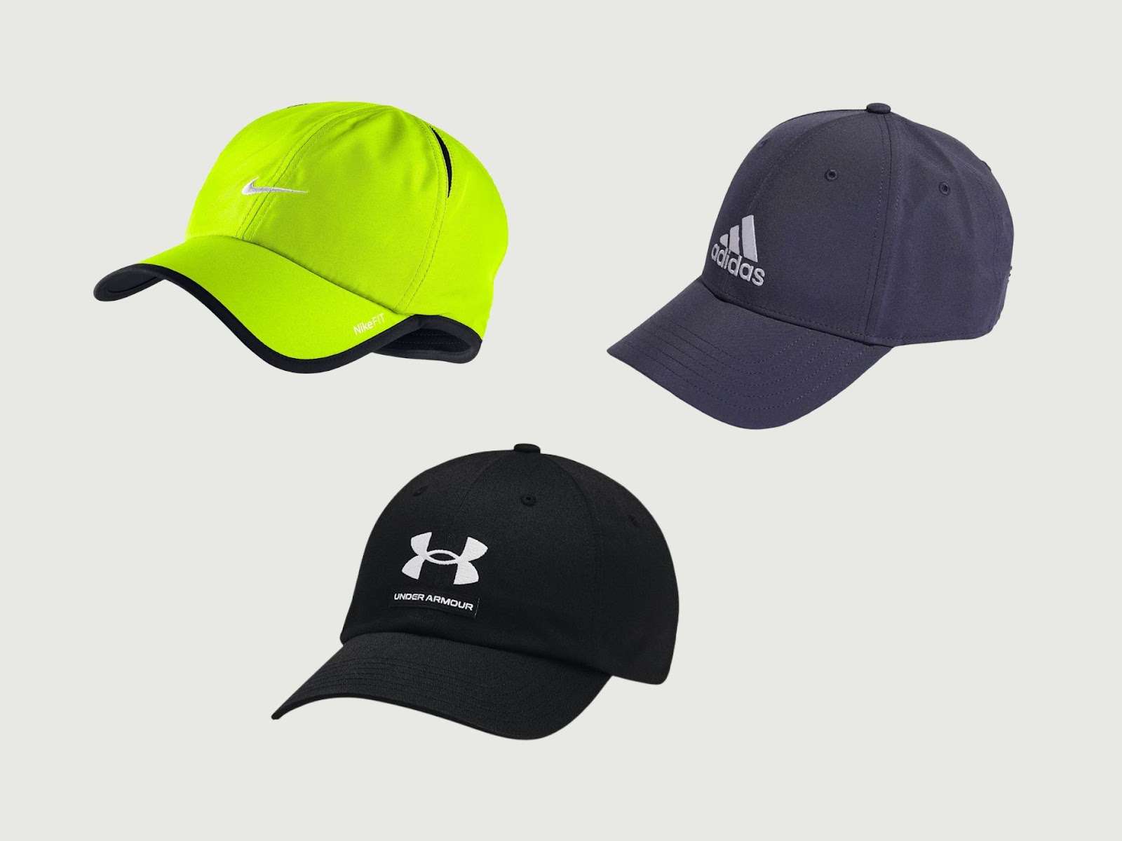 Chất liệu đặc trưng của các mũ tennis của thương hiệu thể thao nổi tiếng