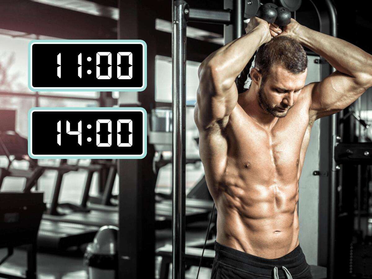 Buổi trưa nhiệt độ cơ thể cao thích hợp tập cường độ cao