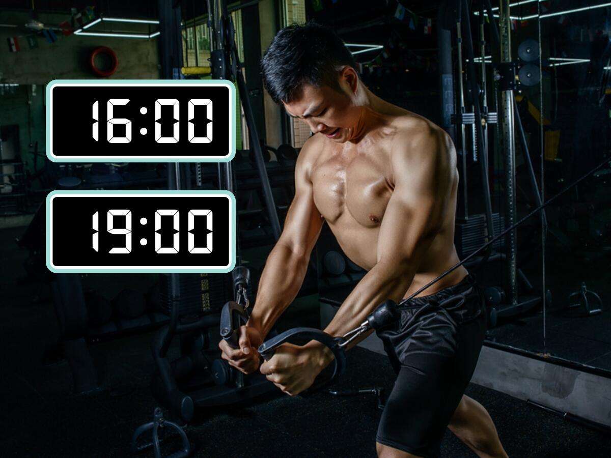Buổi chiều tối nhiệt độ và hormone đều đạt mức tối ưu phù hợp tập các bài tập sức mạnh và sức bền