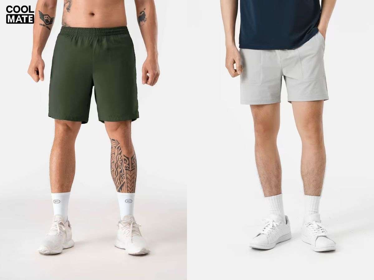 Chọn quần short có độ dài phù hợp để trông cơ thể cân đối hơn