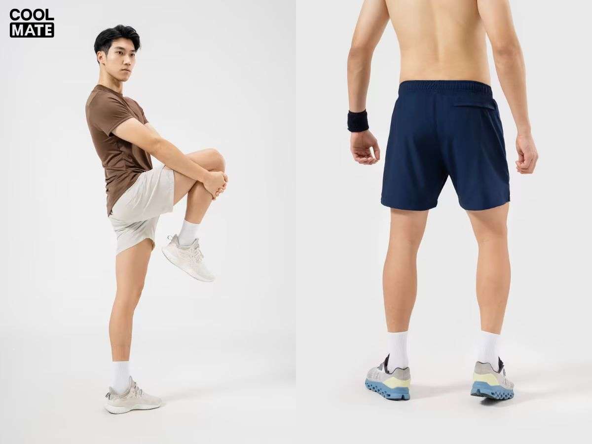 Quần short nam 5 inch