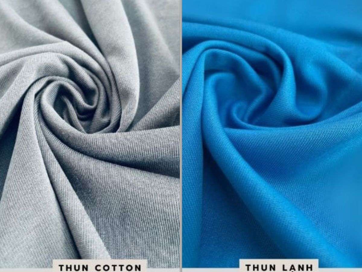 Nhận biết thun lạnh và thun cotton