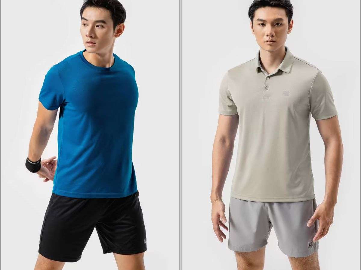 Áo thể thao và áo polo của Coolmate