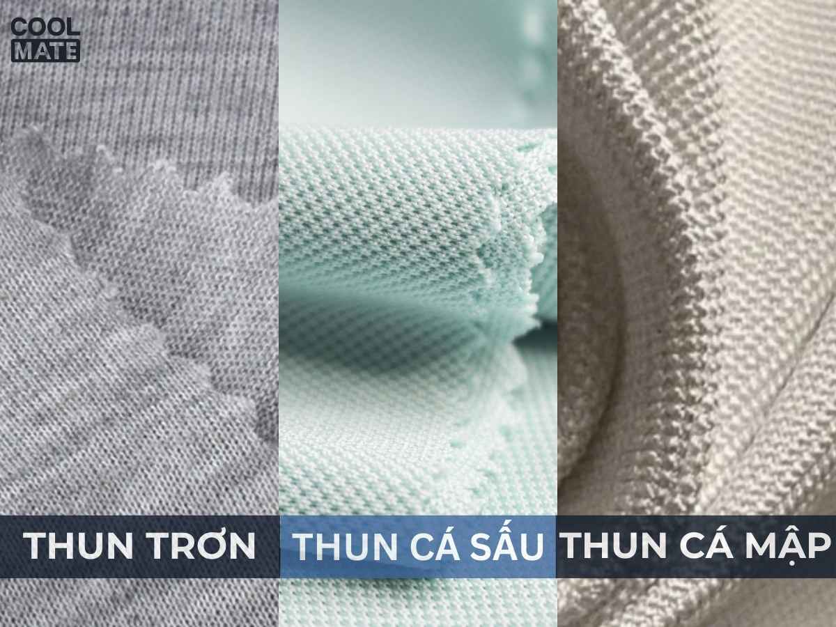 Phân loại vải thun co giãn theo kiểu dệt