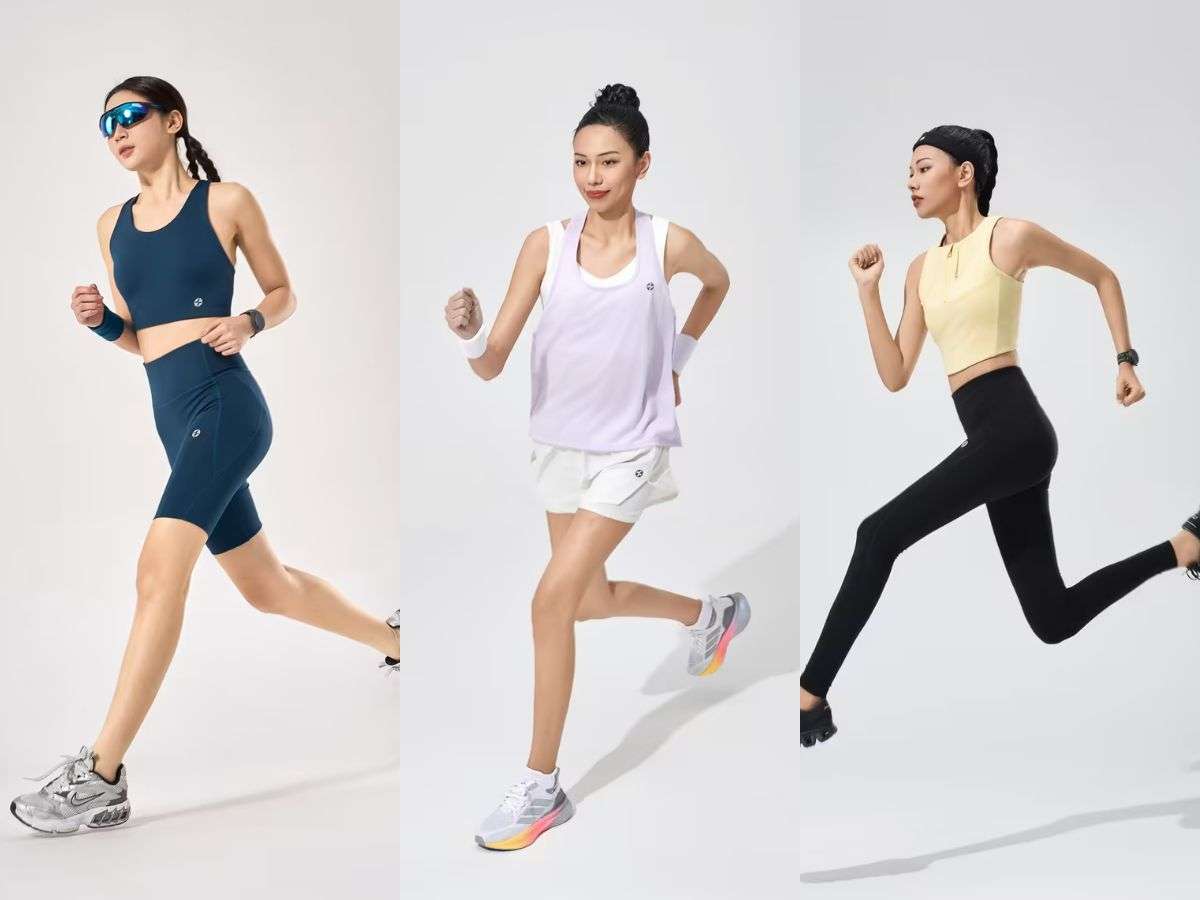 Phối đồ chạy bộ Coolmate nữ năng động và hiện đại