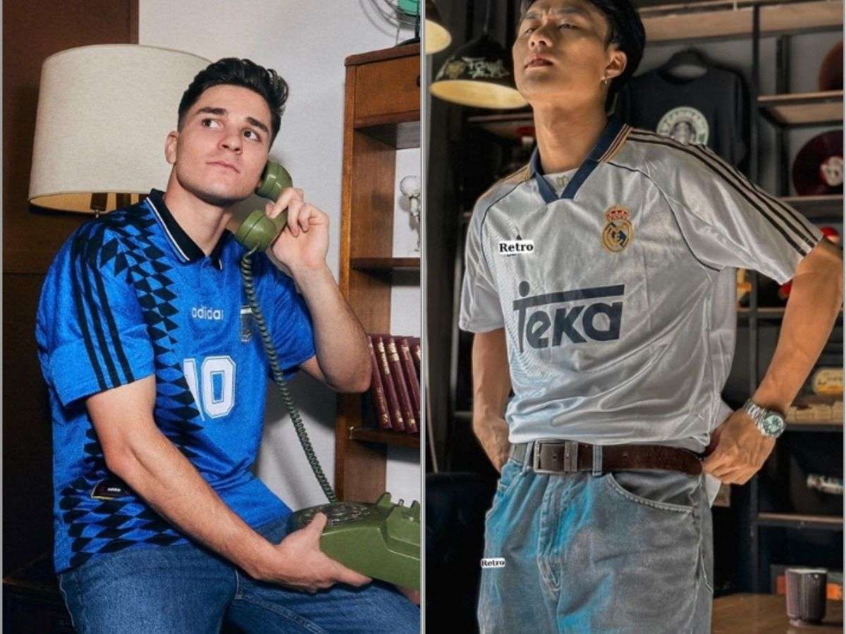Phối đồ với áo đá banh theo nhiều phong cách khác nhau