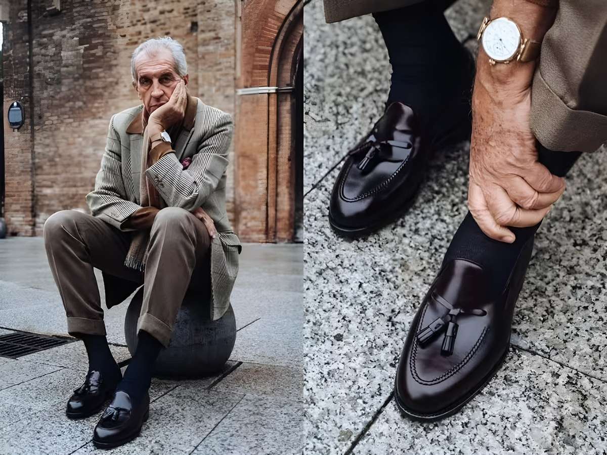 Giày Tassel Loafer mang phong cách thời trang vô cùng hiện đại độc đáo