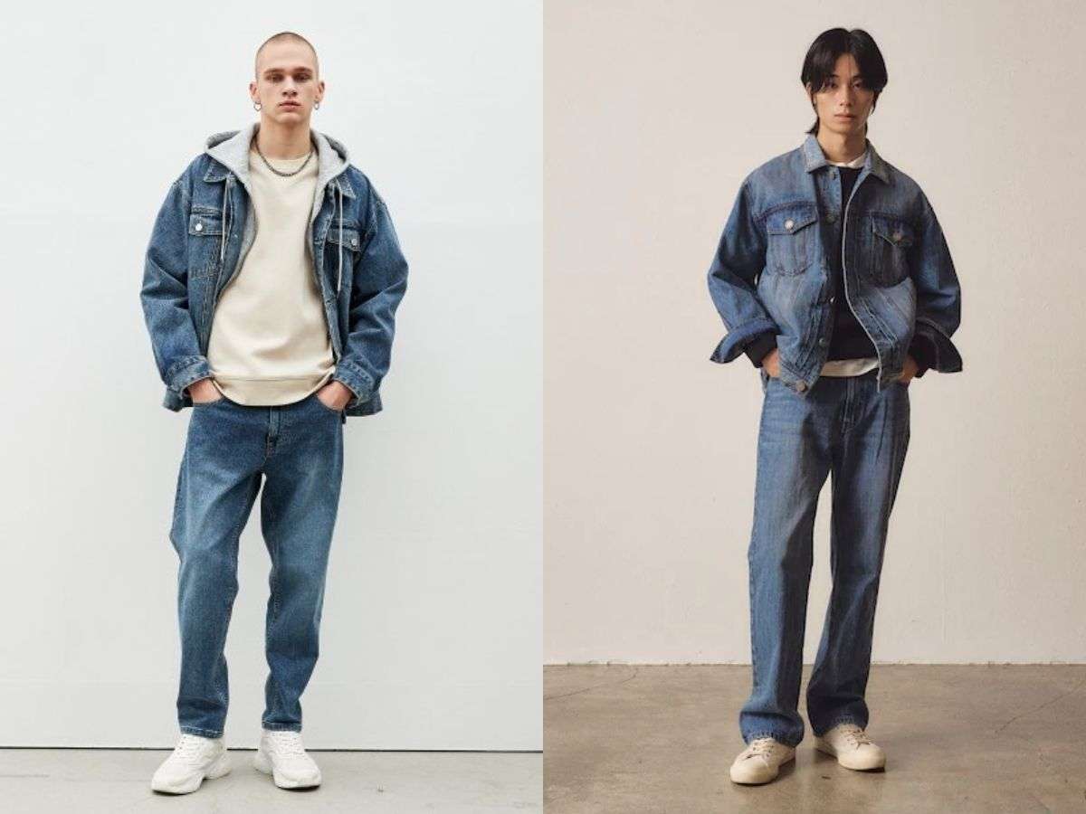 Streetwear cá tính cùng quần jean và giày Adidas