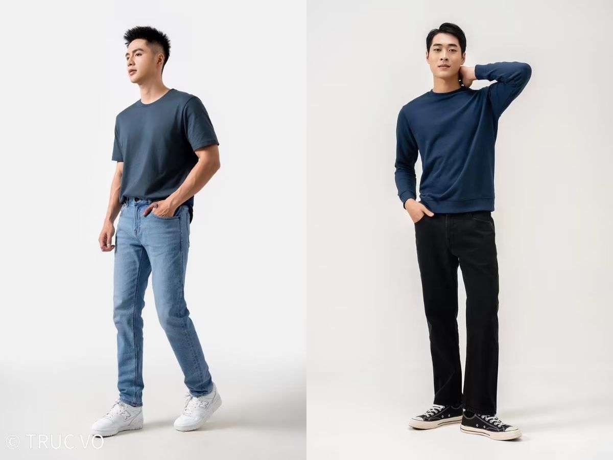Quần jean nam Coolmate nền tảng cho phong thái tự tin mỗi ngày