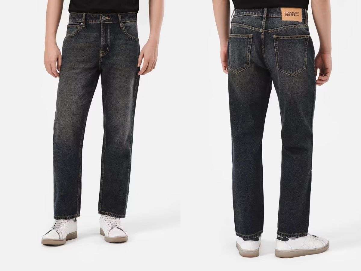 Quần Jeans Nam Copper Denim Straight
