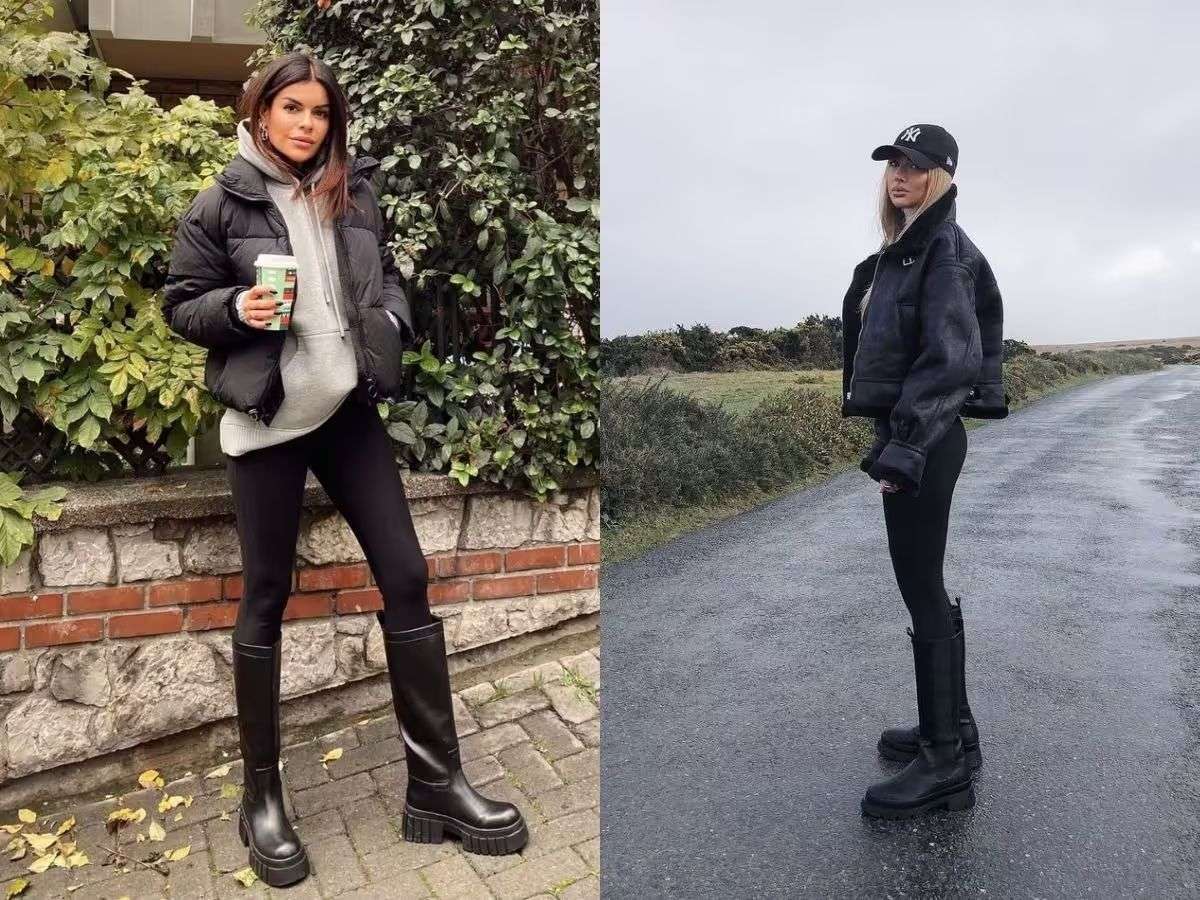 Quần legging là kiểu quần ôm sát từ hông đến mắt cá