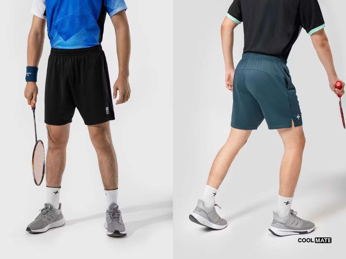 Quần shorts 6 inch chuyên biệt cho môn thể thao vợt