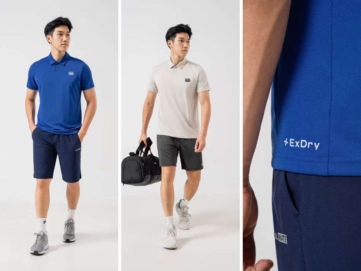 Trải nghiệm thực tế về áo polo thể thao Active Pique