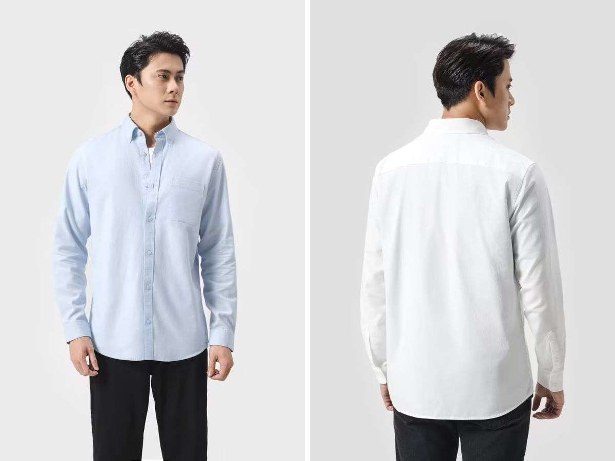 Sản phẩm Áo Sơ Mi Dài Tay Essentials Cotton
