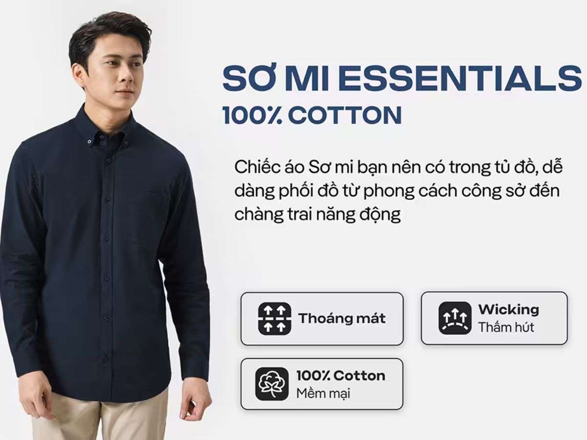 Dòng Essentials Của Coolmate