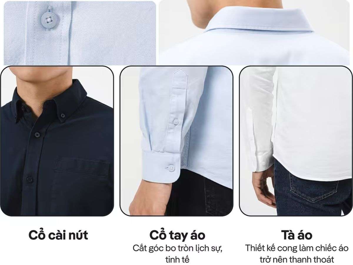 Áo nổi bật với thiết kế tối giản, phù hợp với phong cách thanh lịch