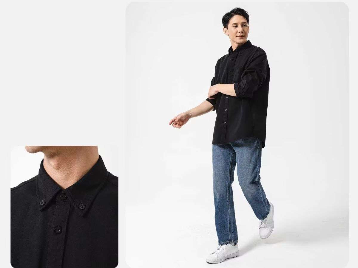Áo được làm từ chất liệu cotton twill
