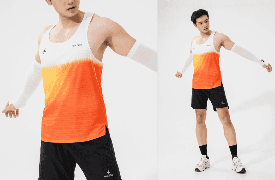 Tanktop chạy bộ nam Gradient