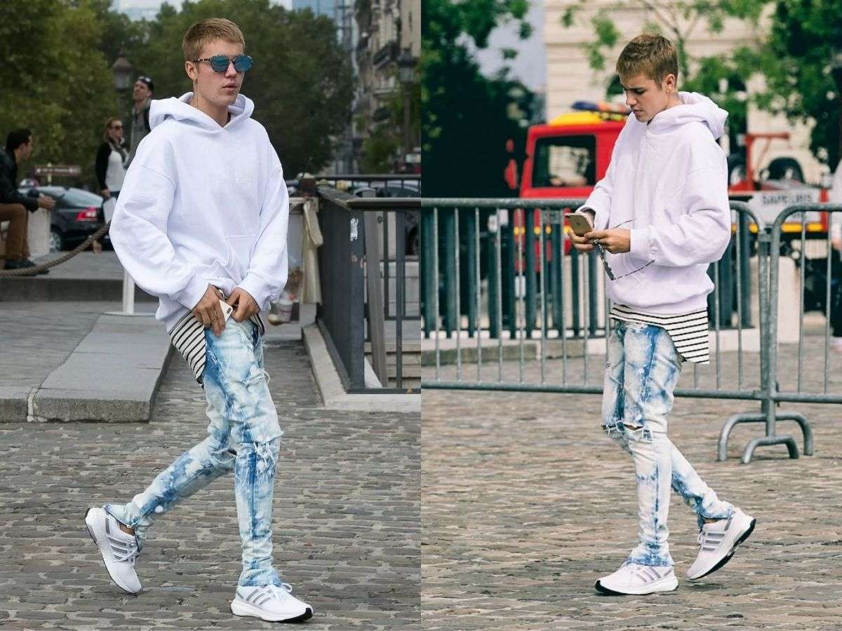  Không chỉ nổi tiếng về những bản hit đình đám, Justin Bieber còn rất được chú ý về phong cách thời trang nổi bật