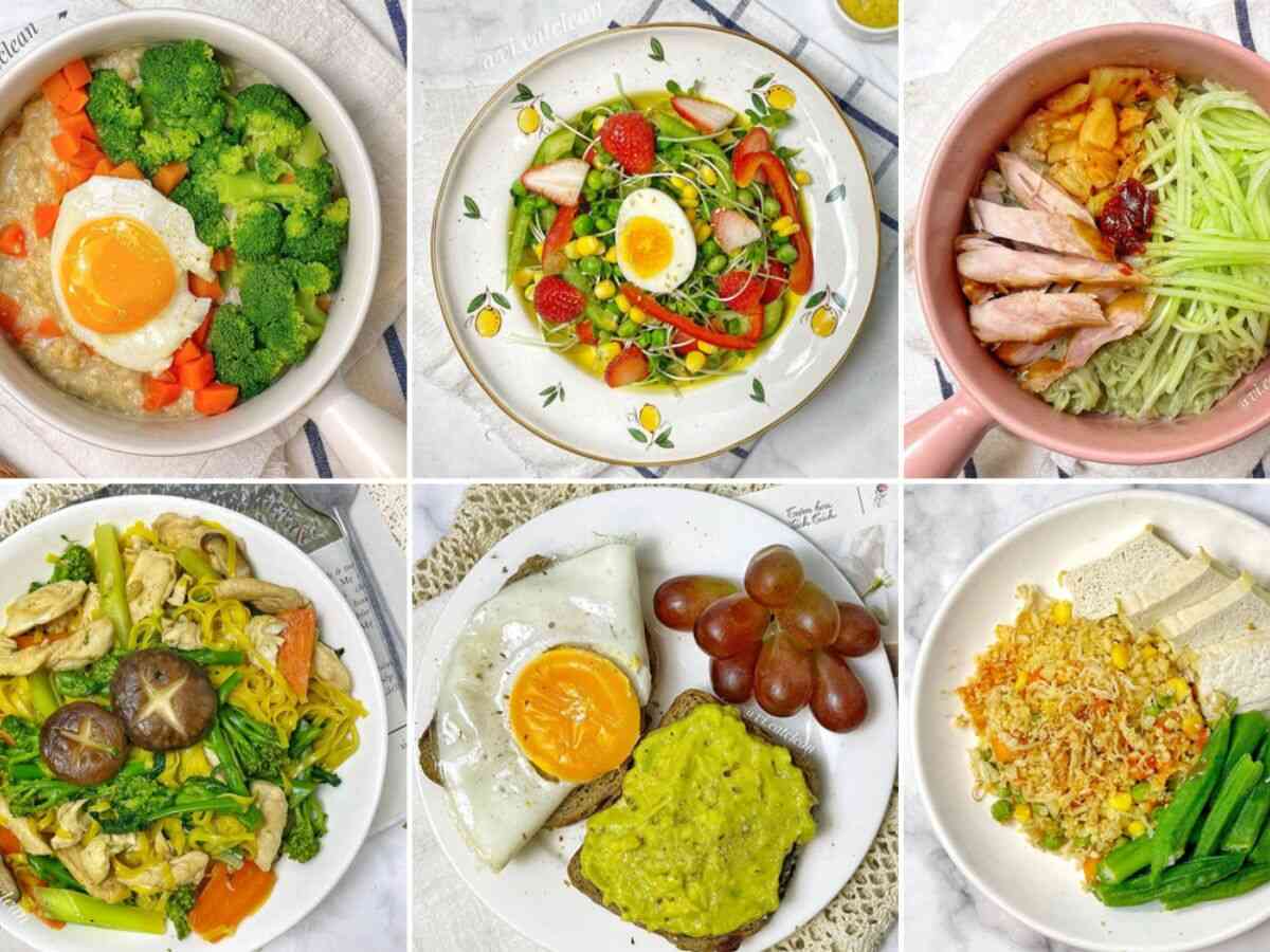 Thực đơn ăn tăng cơ giảm mỡ cho nữ ngày 2