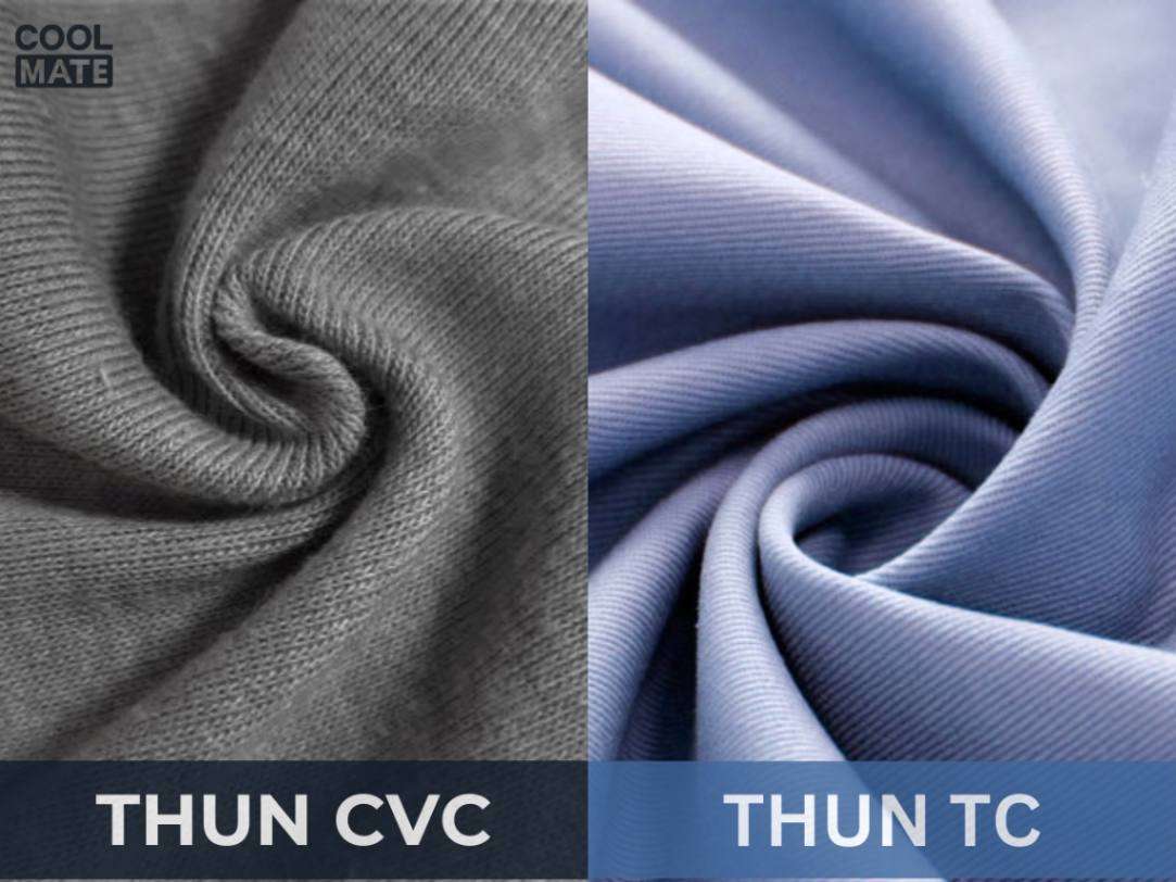 Thun CVC và thun TC