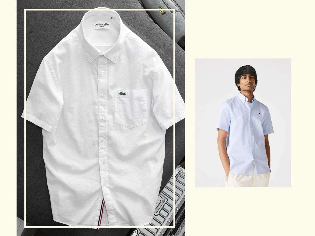 Áo sơ mi Lacoste đơn giản nhưng vô cùng tinh tế