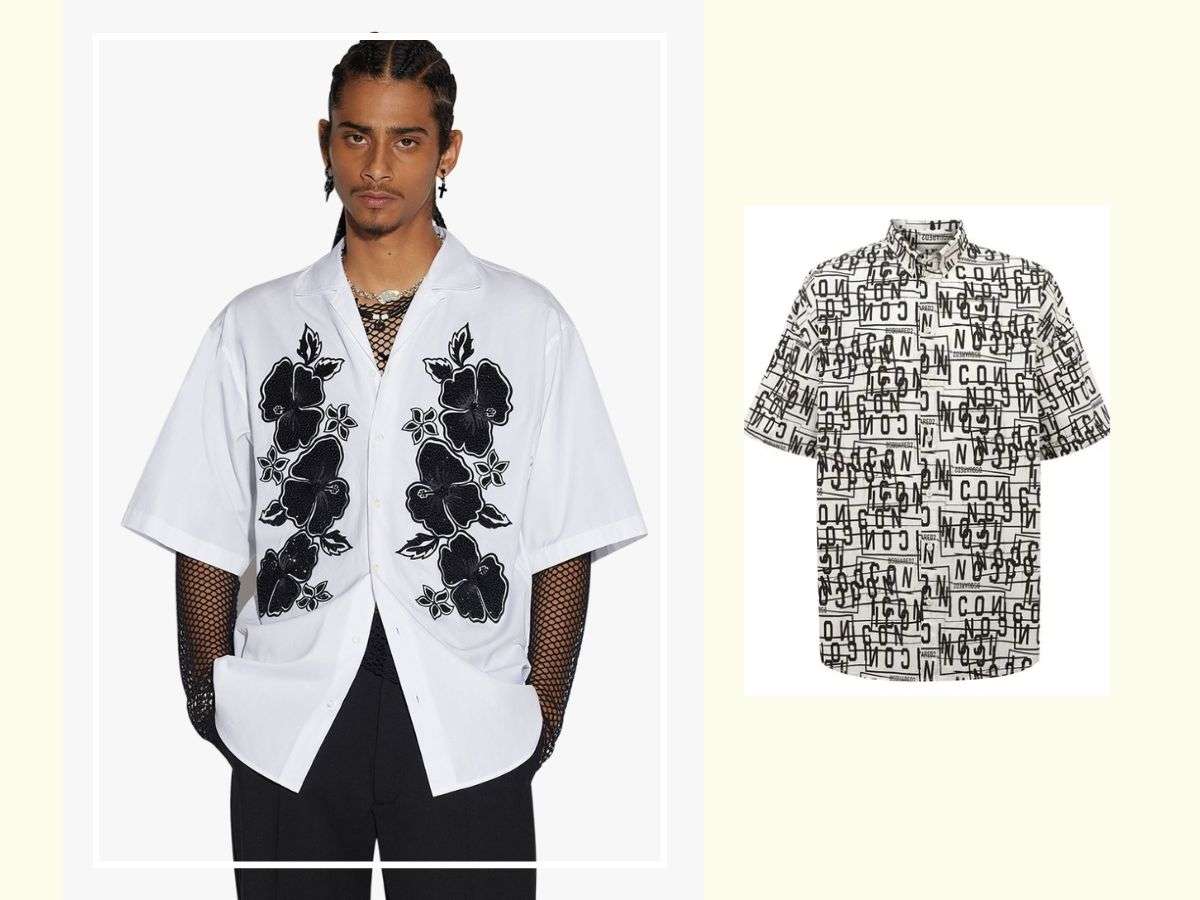 Áo sơ mi ngắn tay của DSQUARED2 được thiết kế tinh tế, đẹp mắt cùng chất liệu cao cấp mỏng nhẹ, thoải mái