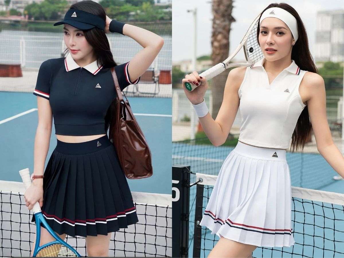 Lý do chân váy tennis được ưa chuộng