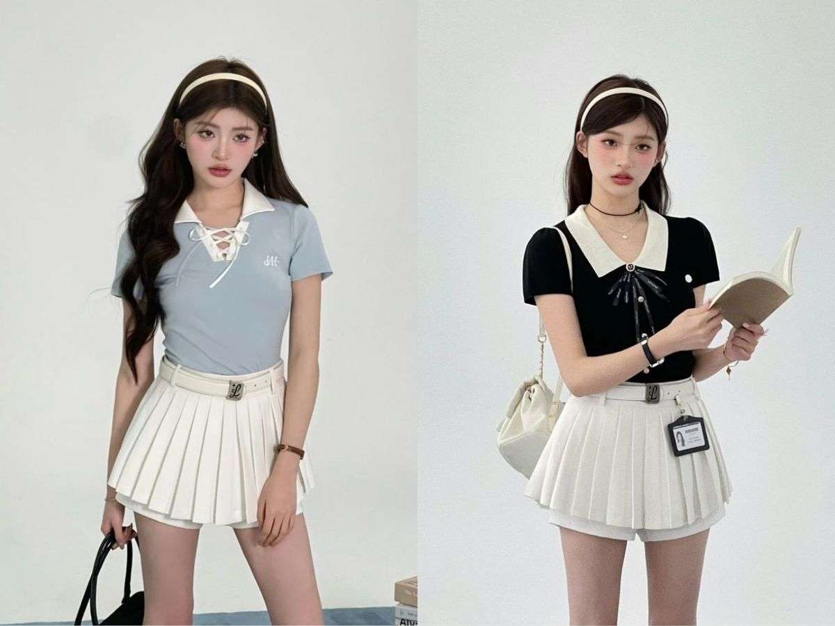 Ưu tiên chân váy có quần bảo hộ