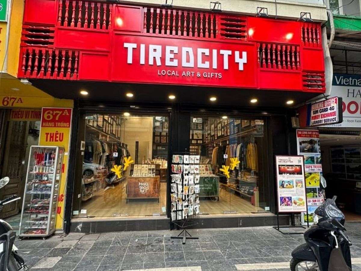 Cửa hàng túi tote Tired City