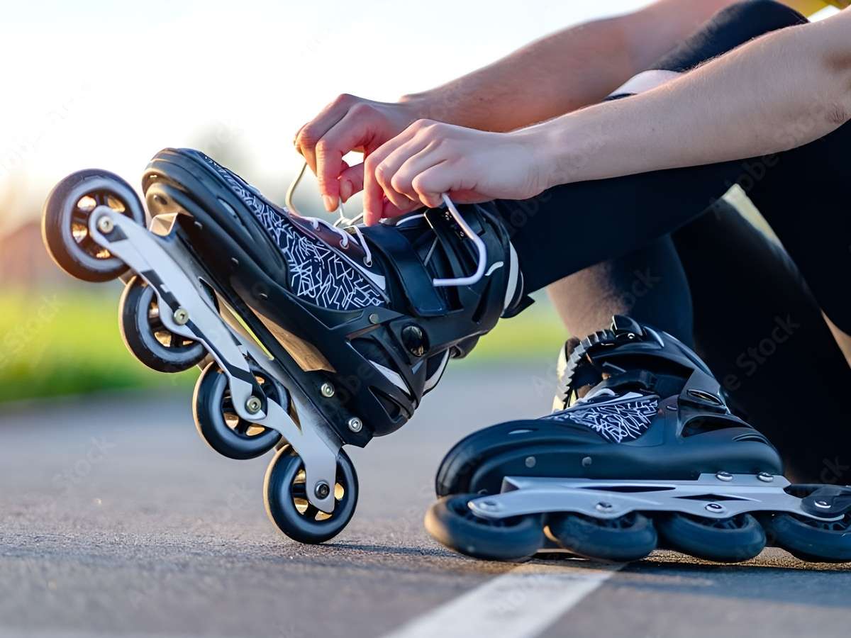 Khung giày là bộ phận nối liền thân giày và bánh xe, chịu toàn bộ trọng lượng cơ thể