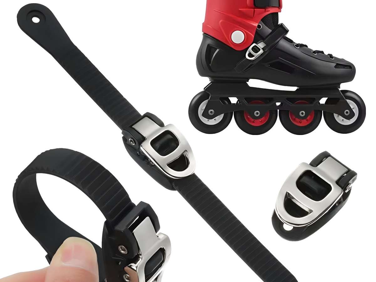 Hệ thống khóa đảm bảo cổ chân được giữ vững, chống lật tối đa khi trượt