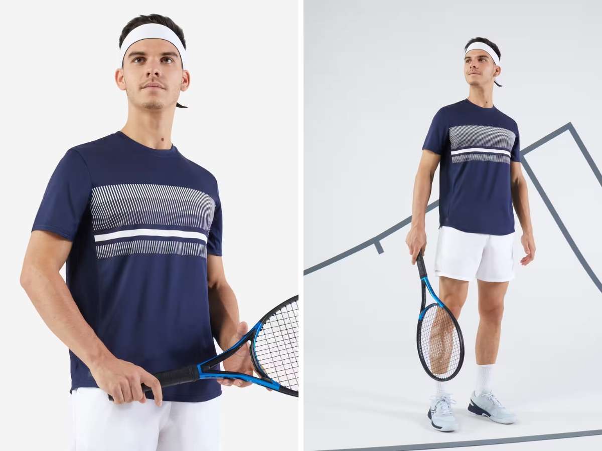 Áo thun tennis mang lại sự thoải mái tối đa